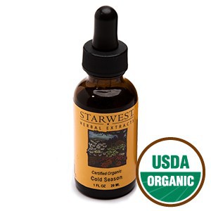 COLD SEASON extract, organic, 1oz