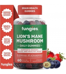 Fungies Lion's Mane Mushroom Brain Health Gummies
