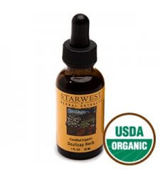 SCULLCAP HERB Liquid Extract- Certified Organic (1oz)