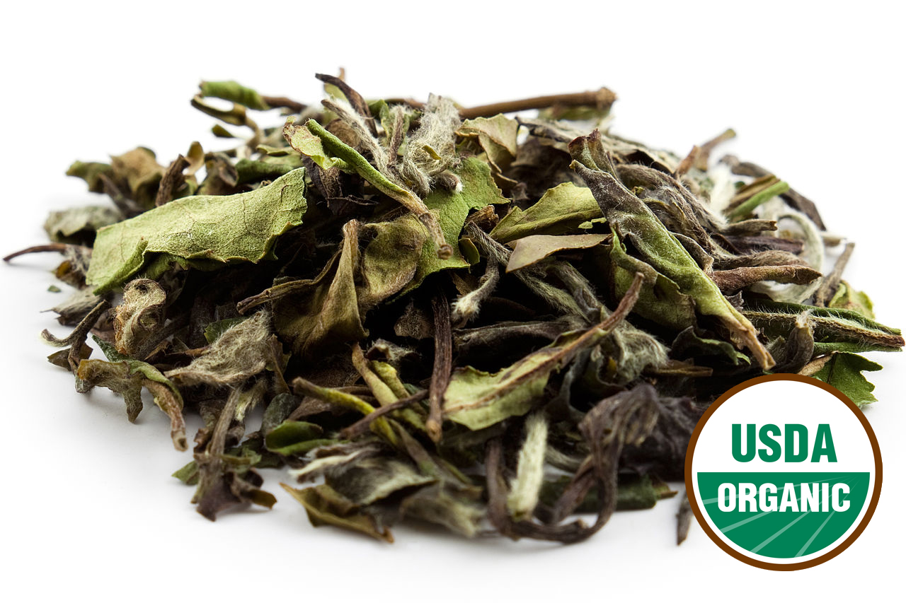 WHITE PEONY organic loose leaf tea 2 oz (56g)